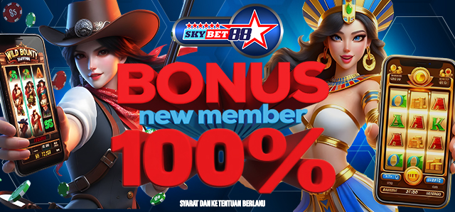 BONUS NEW MEMBER 100%