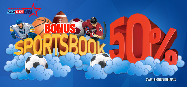 Promo Sportbook Bonus 50%
